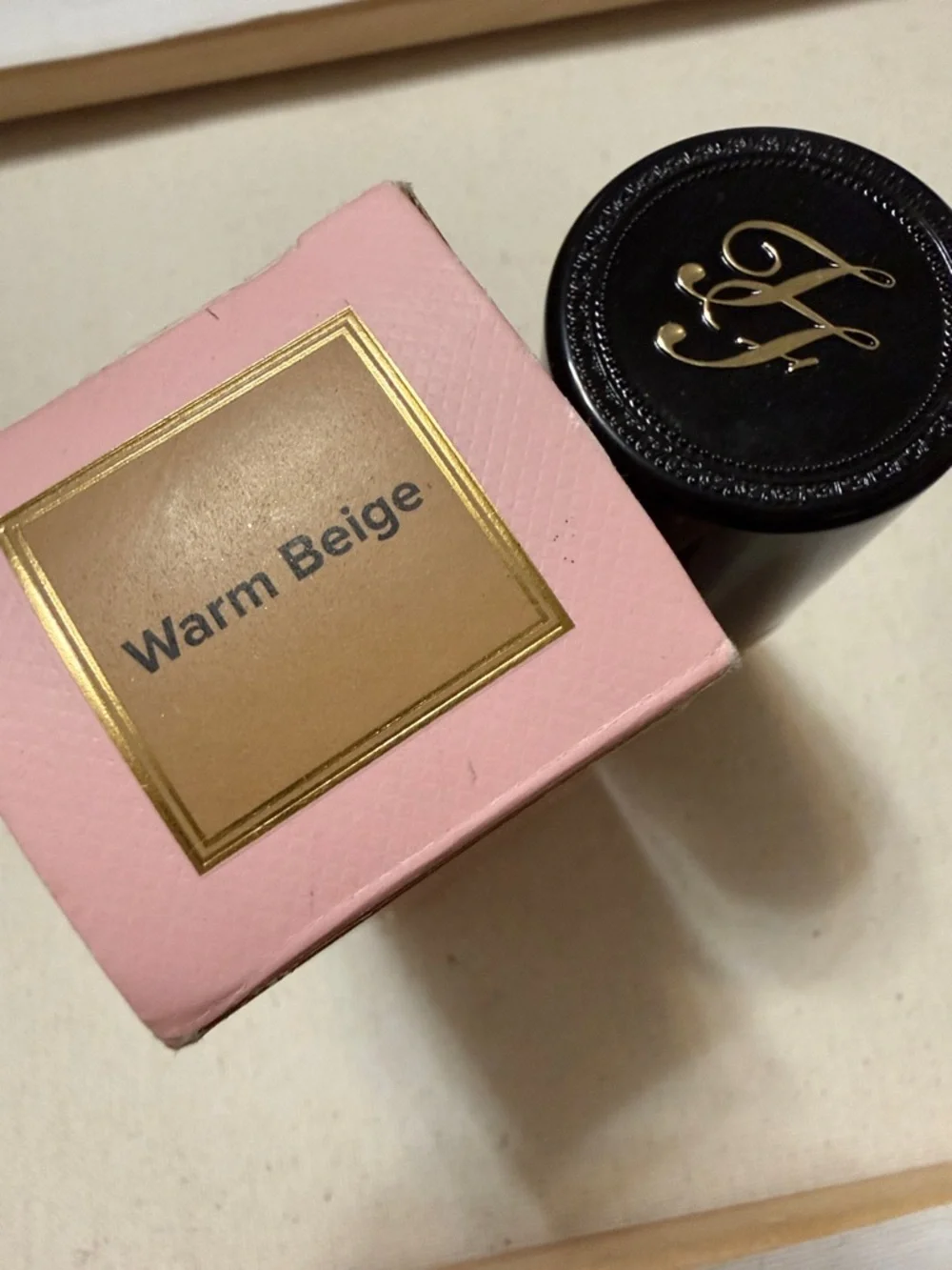 Too Faced Born This Way Foundation W/Box in the shade WARM BEIGE